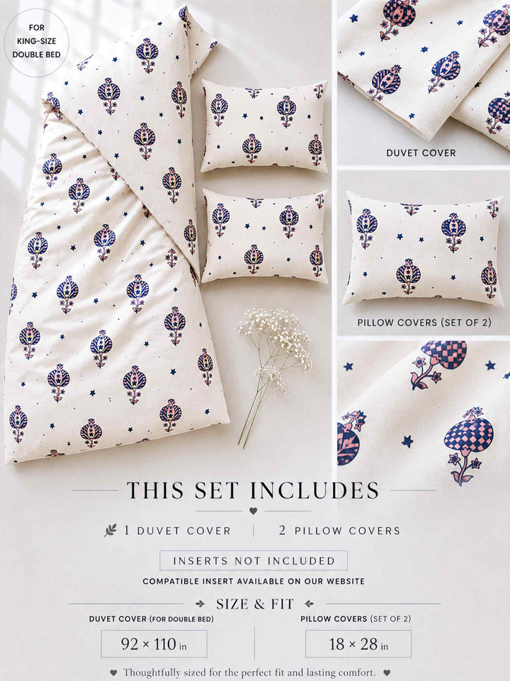 Pomengrate Duvet Set