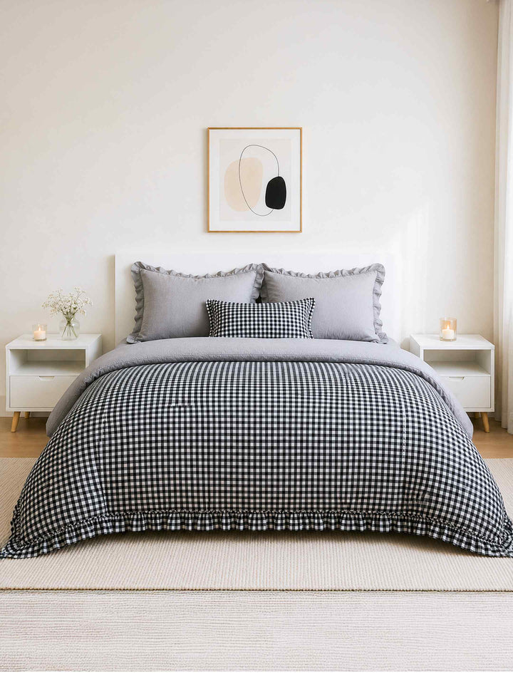 Gingham Duvet Set