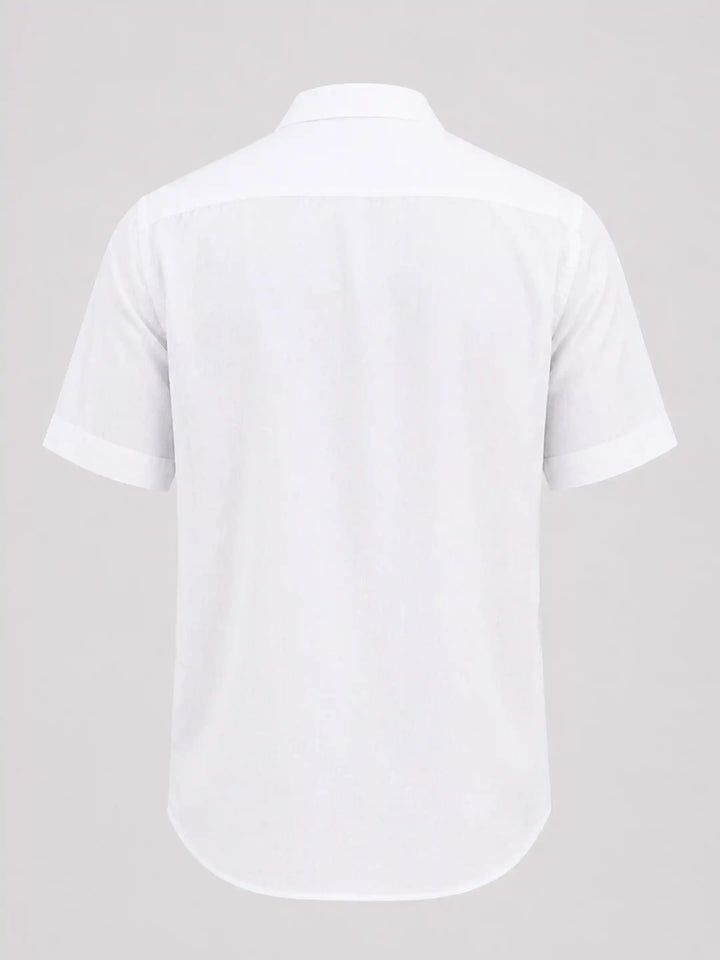 Half Sleeves Shirt - White