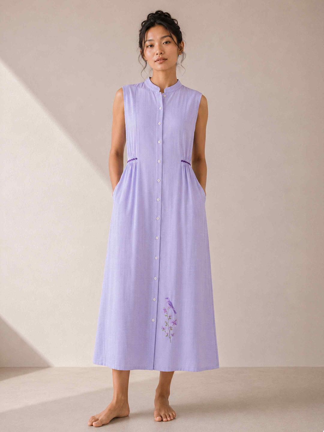 Purple Bird Dress