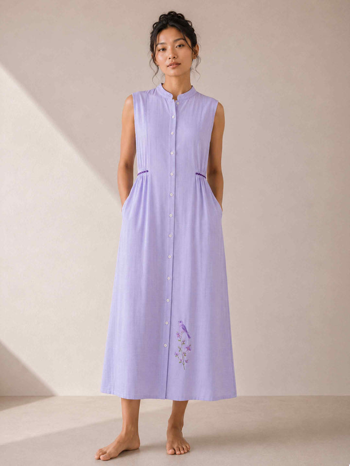 Purple Bird Dress