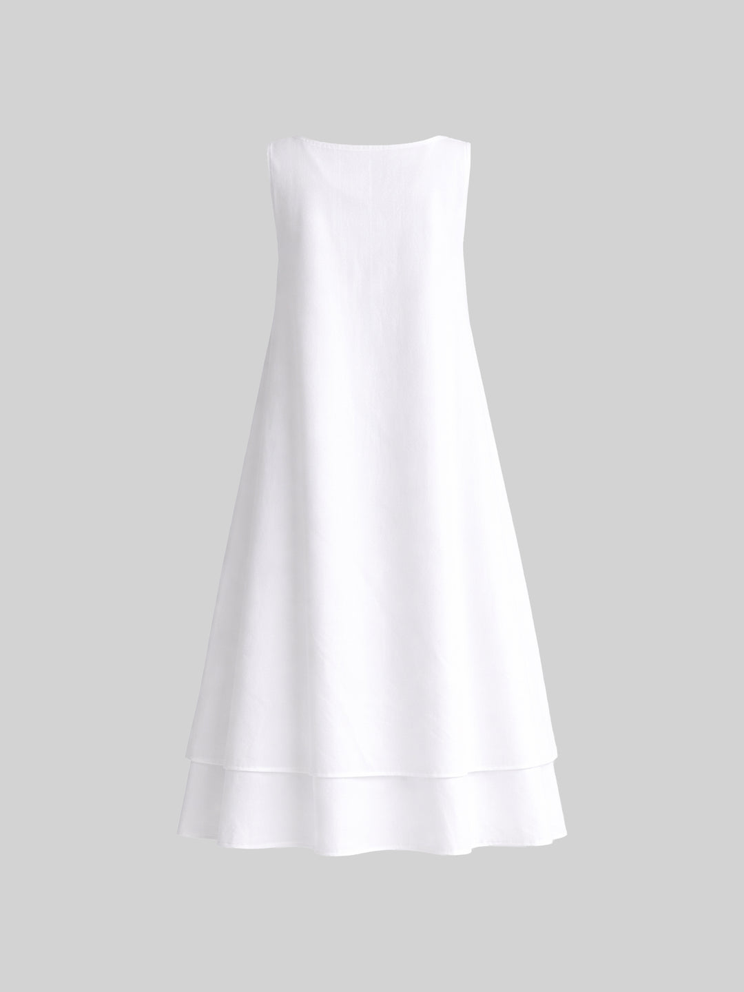 Noir Flow Dress - White
