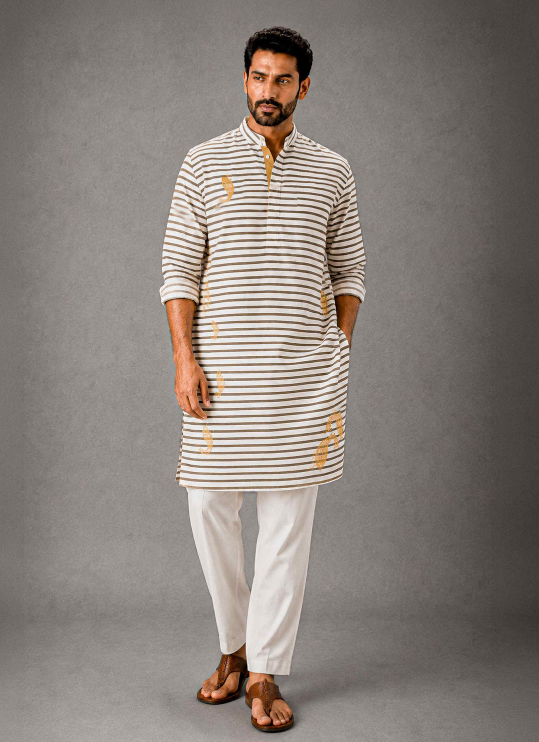 Matasya Rekha - Chanderi Silk Kurta