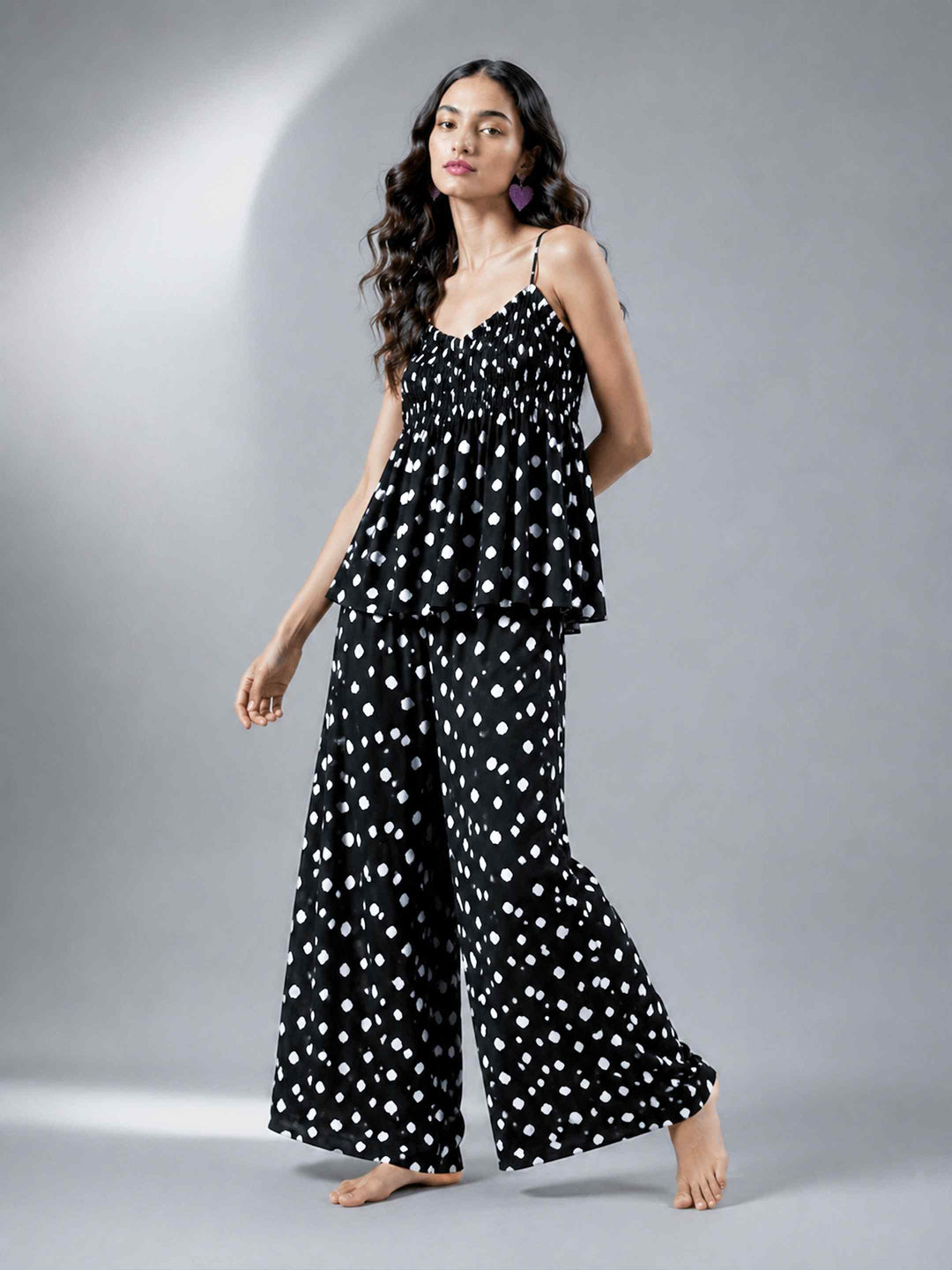 Brushed Polka Co-ord Set