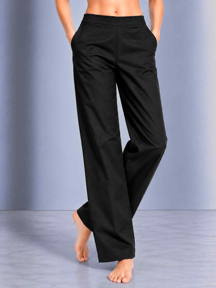 Straight Pants - Black