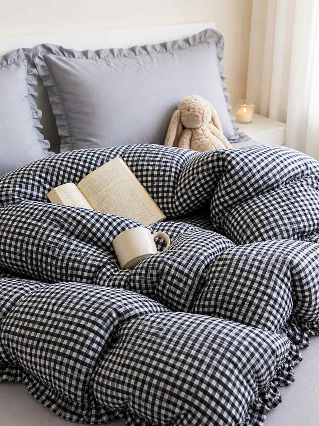 Gingham Duvet Set
