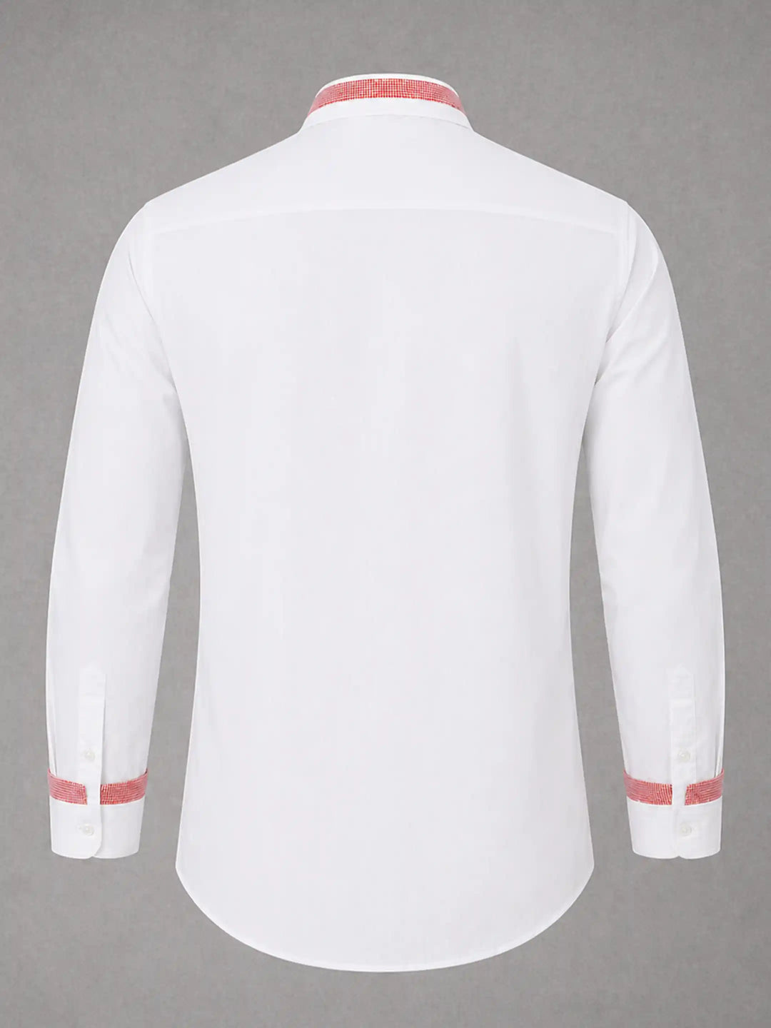 Aveir Shirt - White with Red