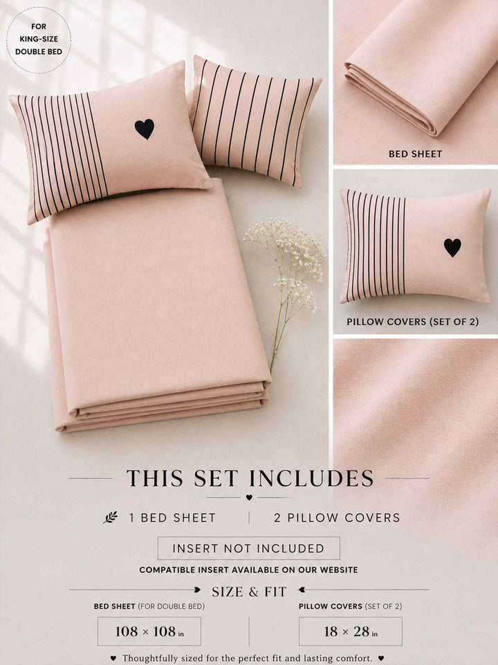 Blush Bedsheet Set