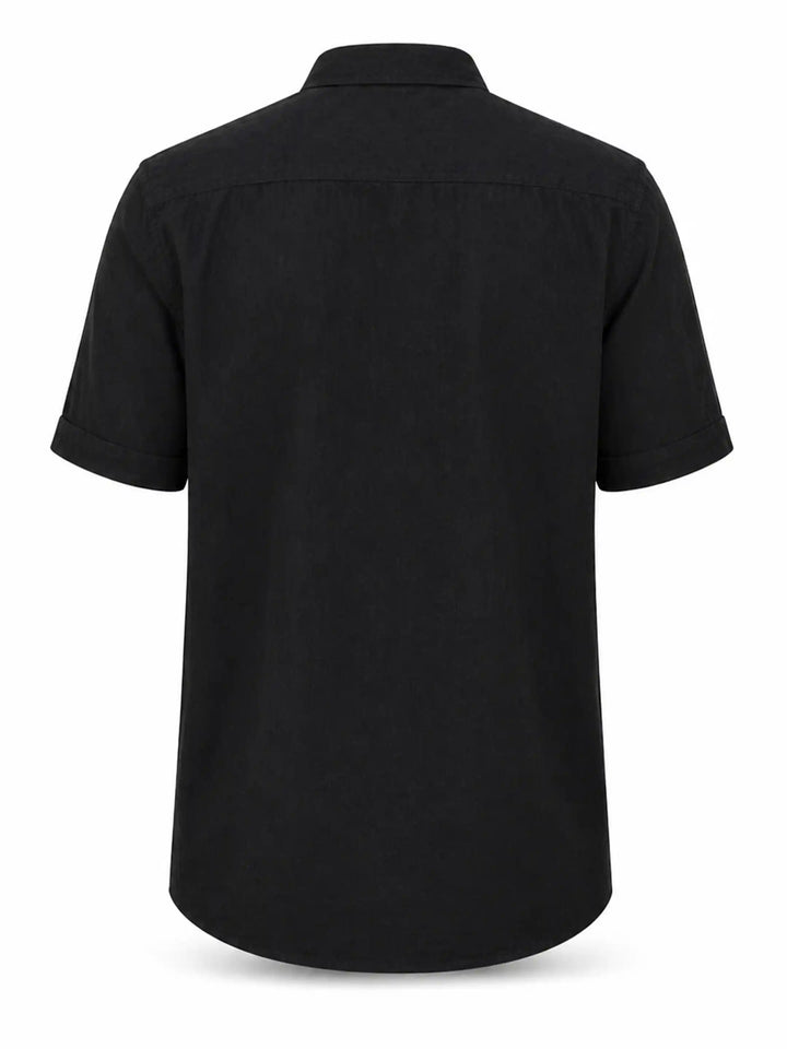 Half Sleeves Shirt - Black