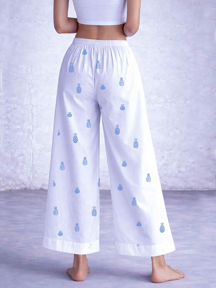 Pineapple Pop Pants - Blue