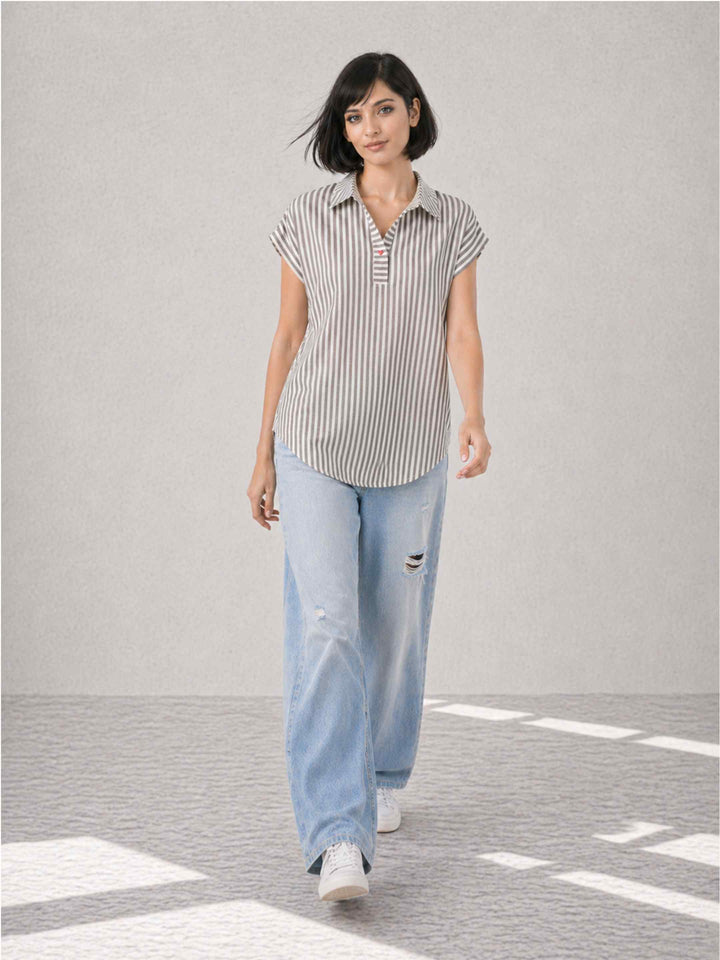 Salt Stripe Top