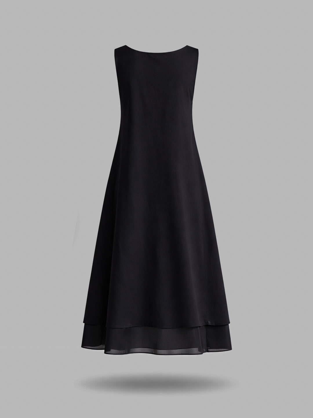 Noir Flow Dress - Black