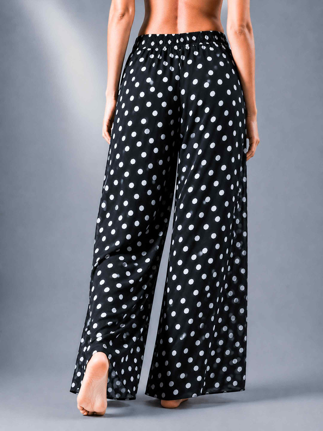 Brushed Polka Pants