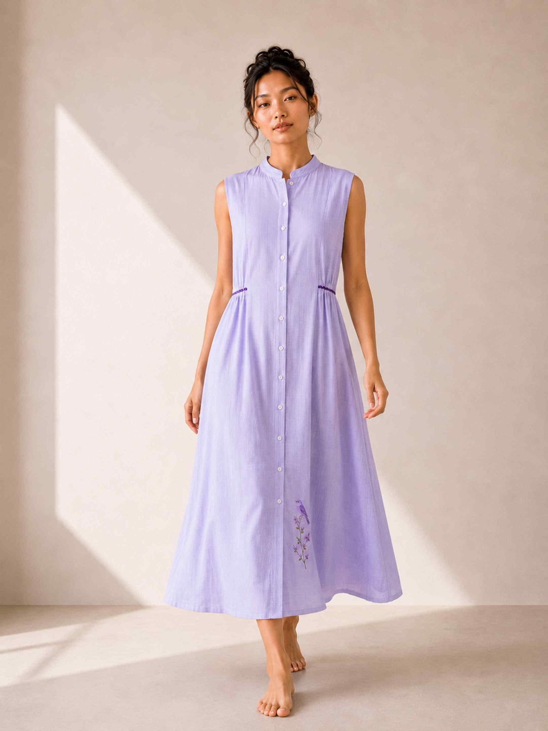 Purple Bird Dress
