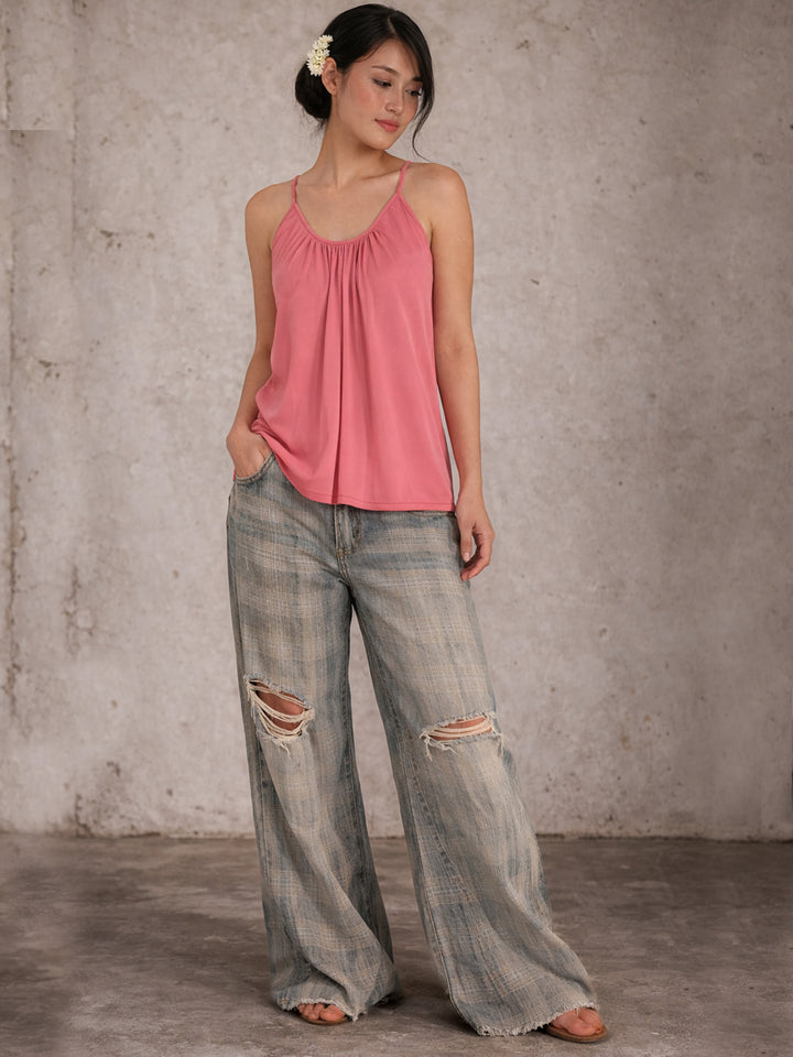 Petal Strap Top