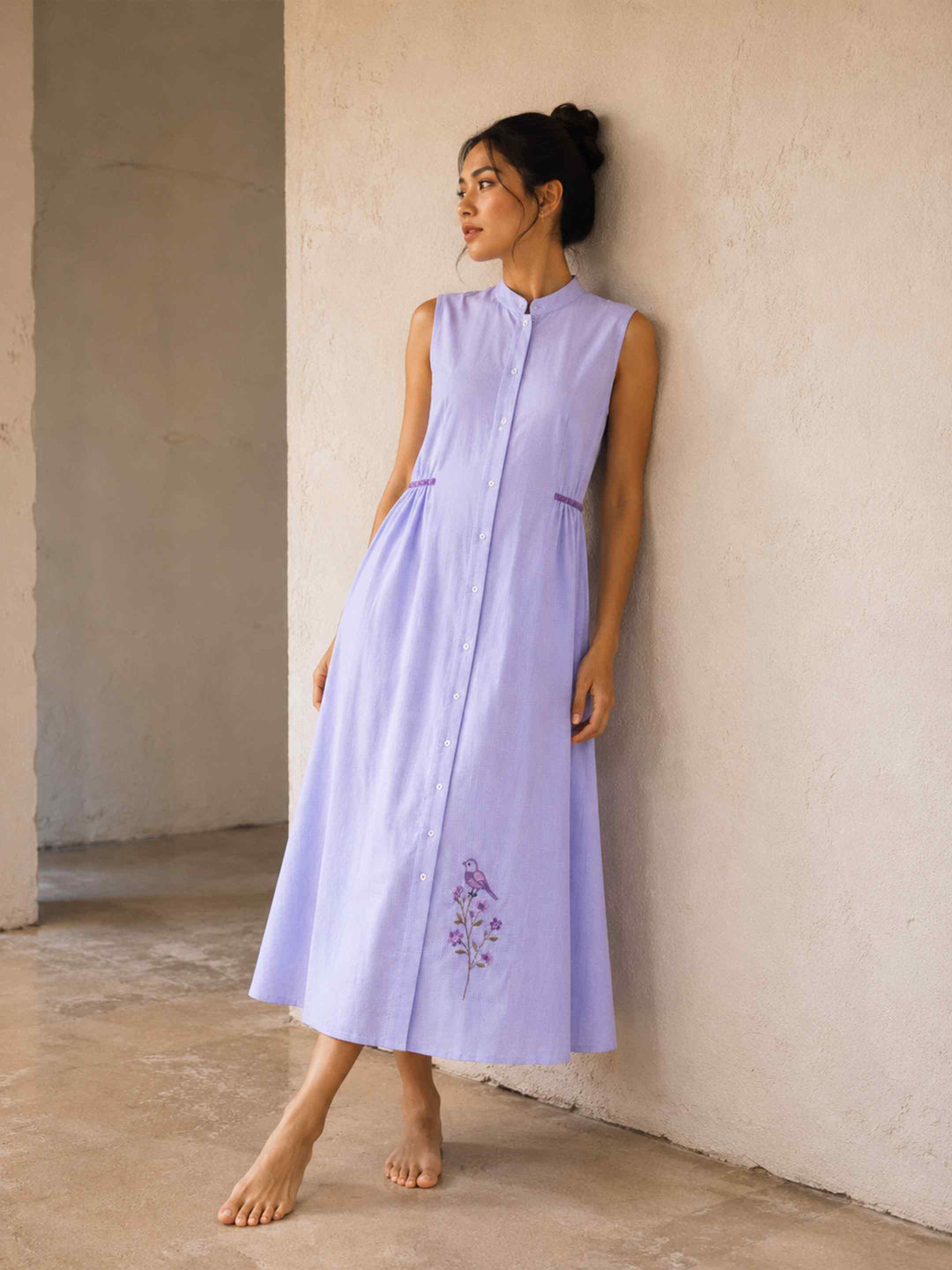 Purple Bird Dress