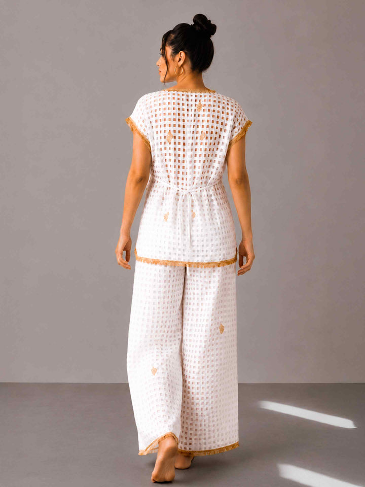 Ivory Gota Co-ord Set