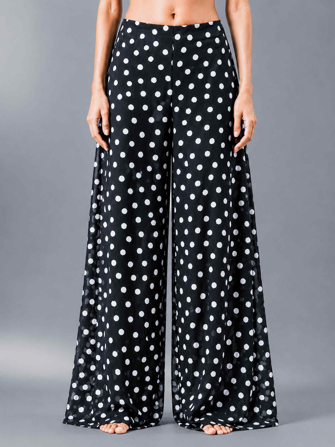 Brushed Polka Pants