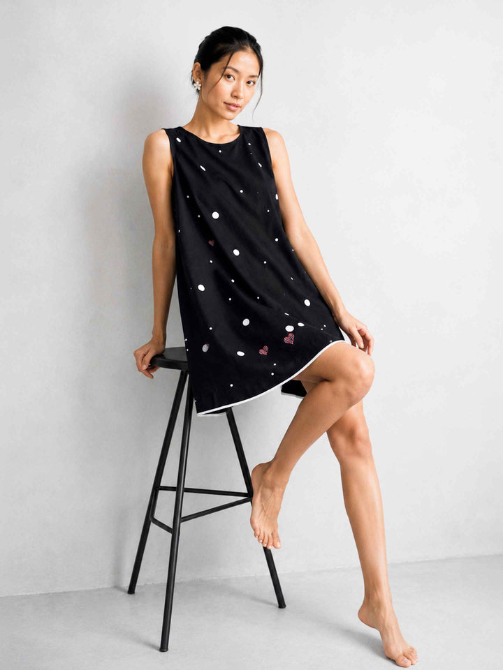 Polka Racerback Dress