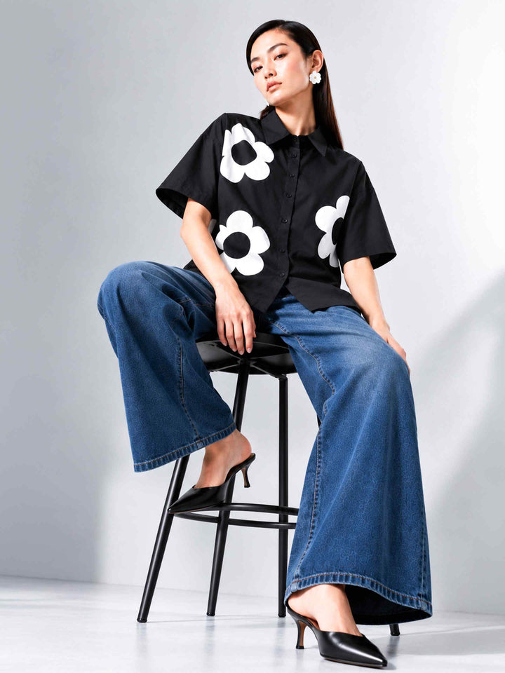 Statement Shirt - Black