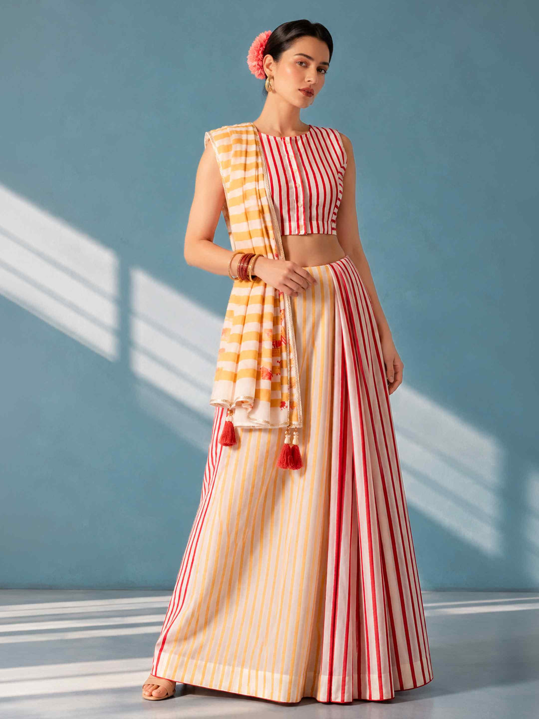 Rangmoti Mekhela Chador Saree