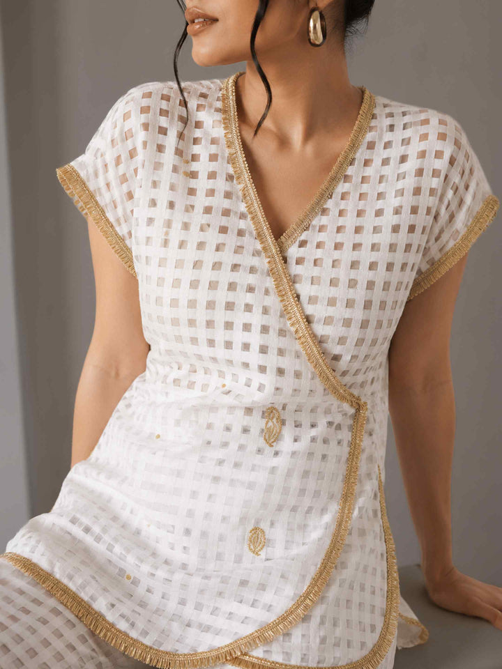 Ivory Gota Co-ord Set