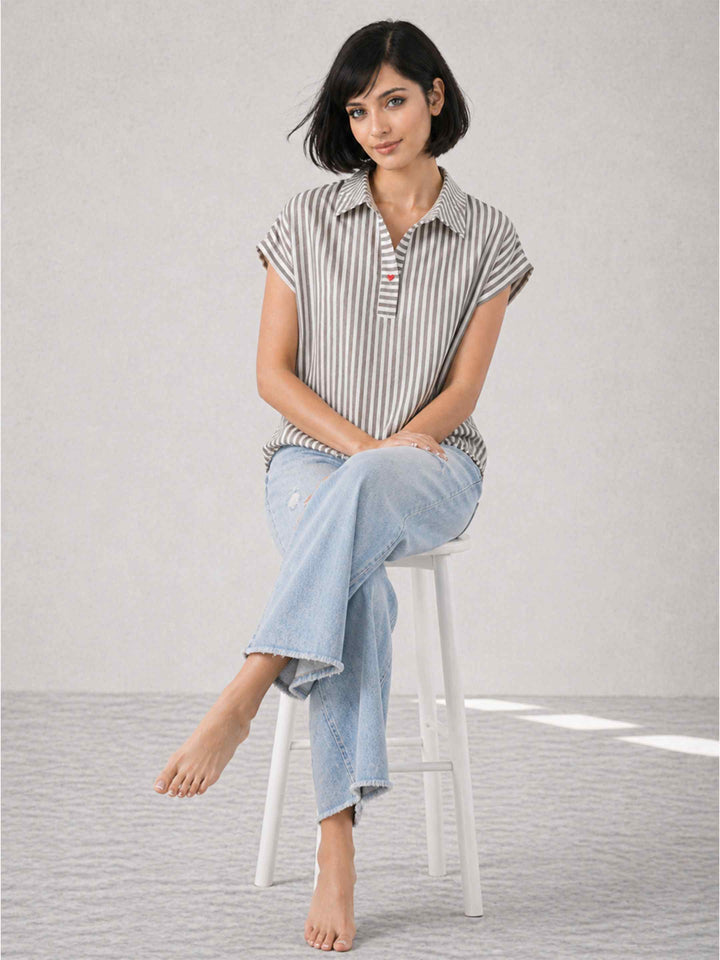 Salt Stripe Top