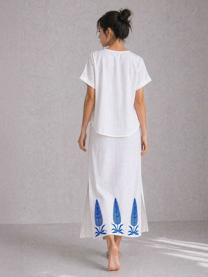 Coastal Palm Skirt