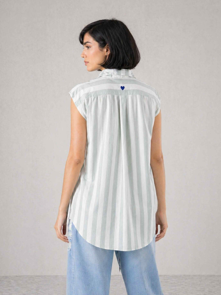 Bloom Stripe Top