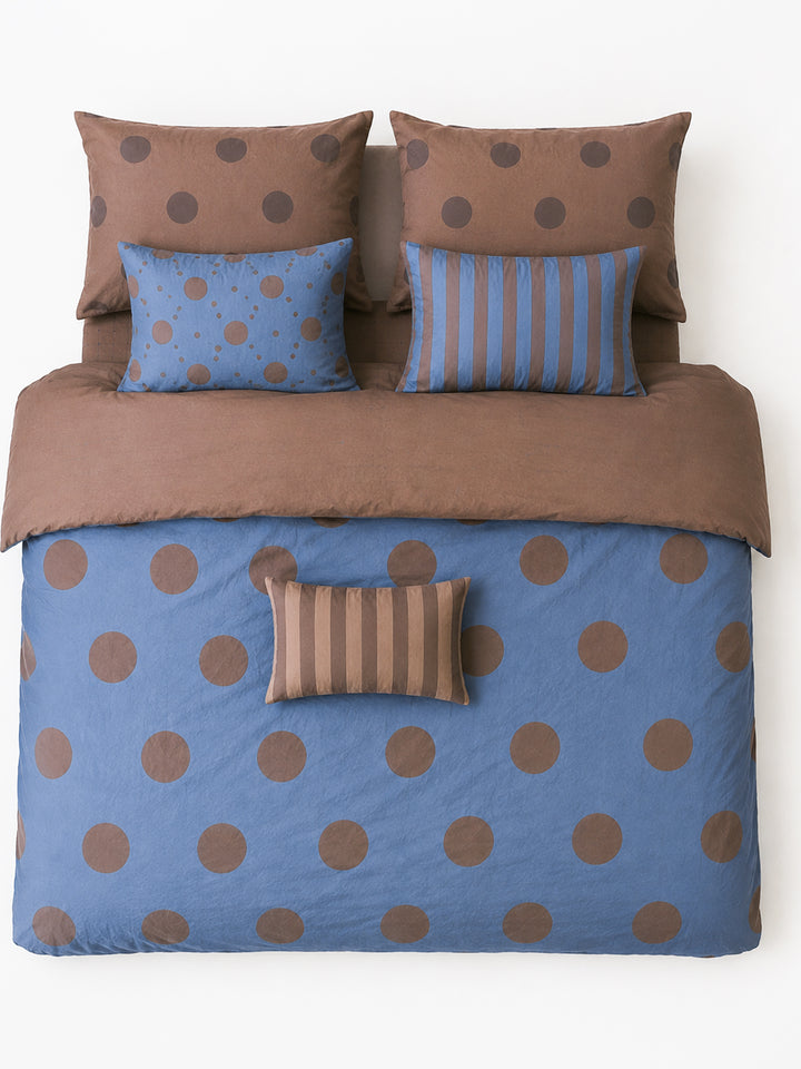 Blue Mocha Duvet Set