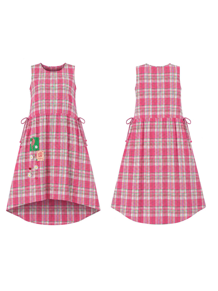 Pink Parrot Dress