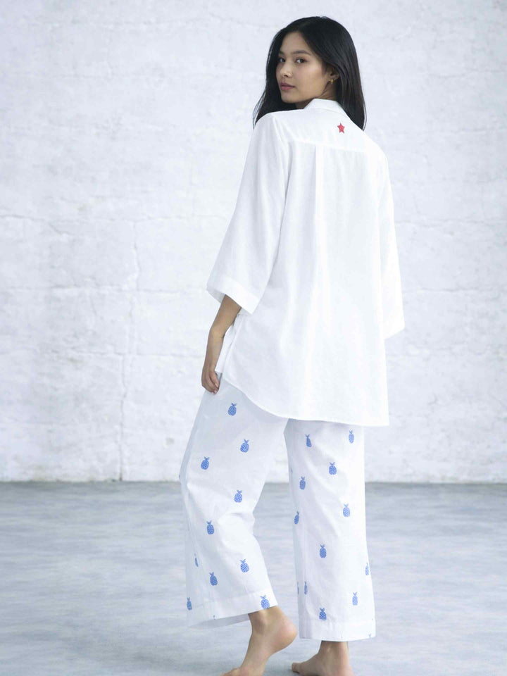 Pineapple Pop Pants - Blue