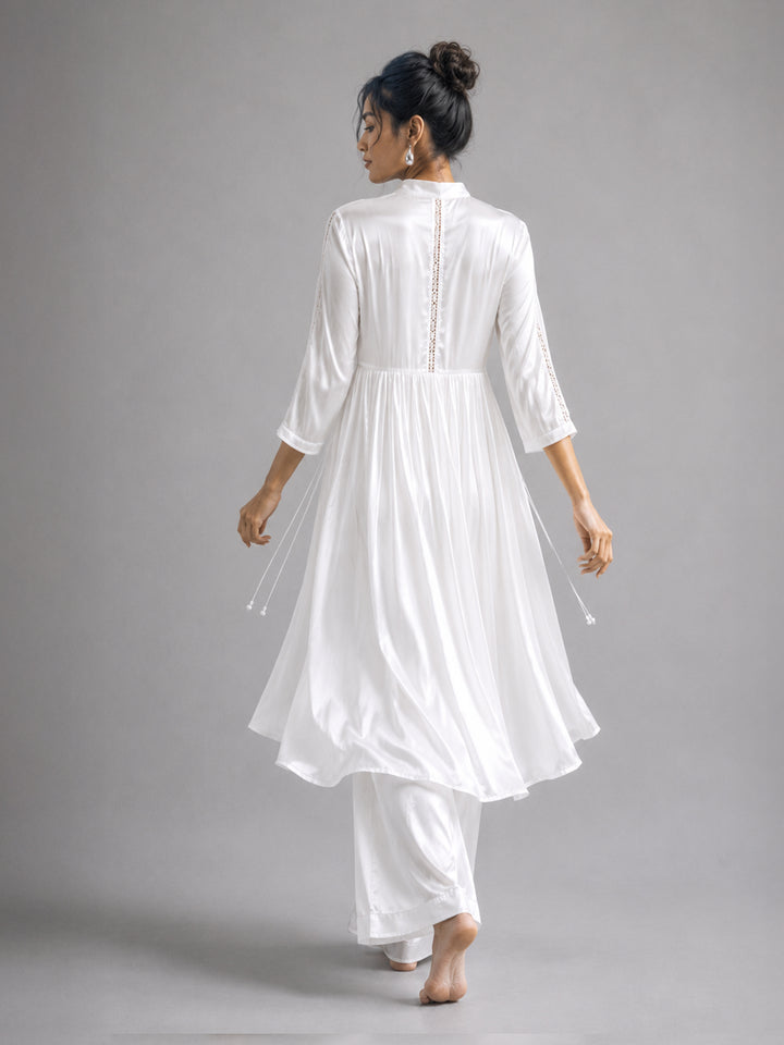 Butter Silk Gathered Kurta