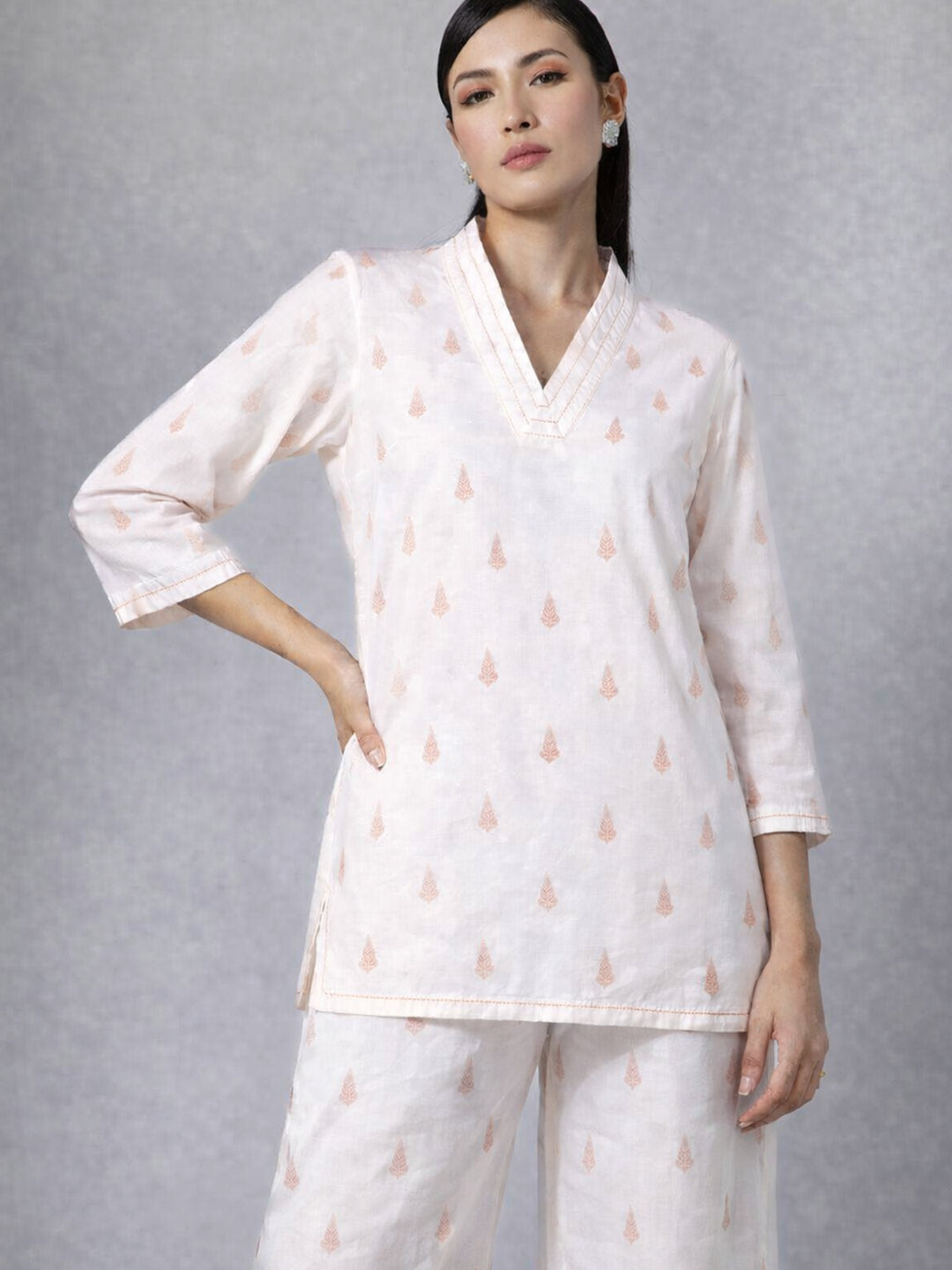 Chitram Kurti - White