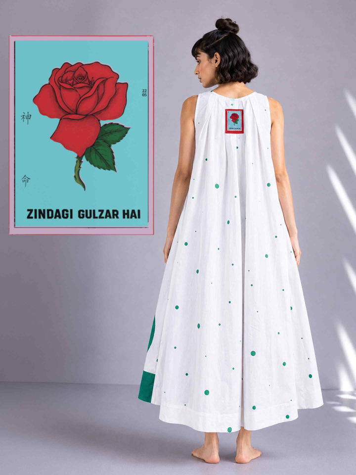 Moon Dot - Emerald Green