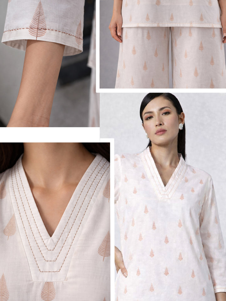 Chitram Kurti - White