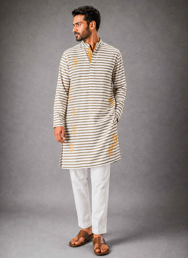 Matasya Rekha - Chanderi Silk Kurta