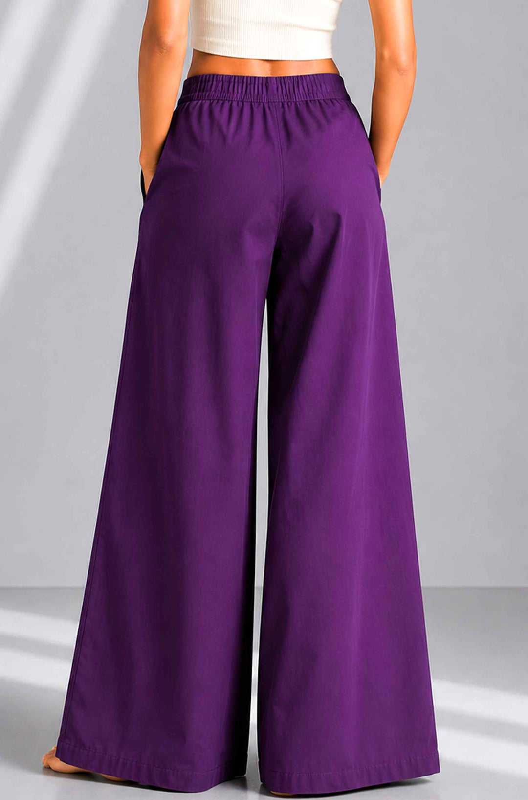 Doodle Pants - Aubergine Star