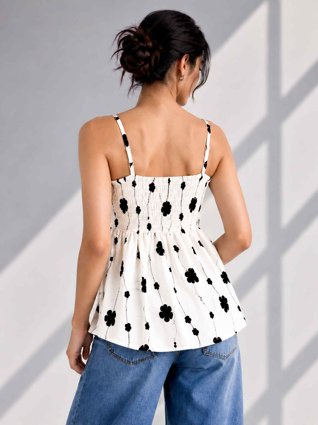 Dancing Daisy Smock Top