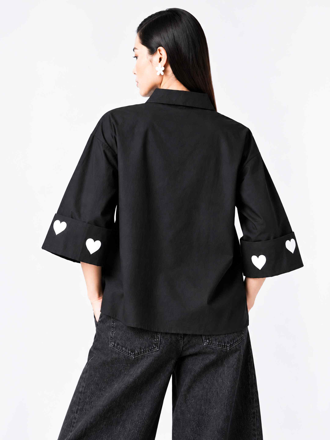 Overlap Pannel Shirt