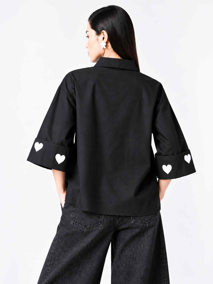 Overlap Pannel Shirt