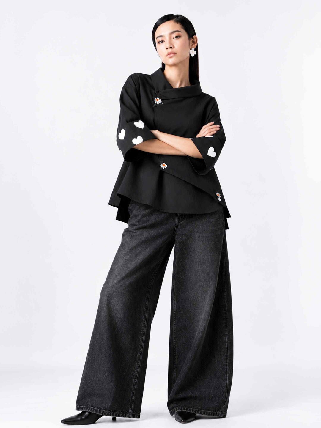 Overlap Pannel Shirt