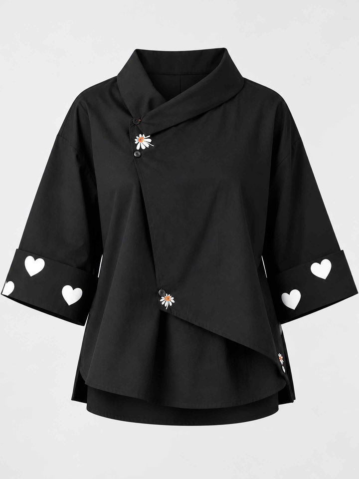 Overlap Pannel Shirt