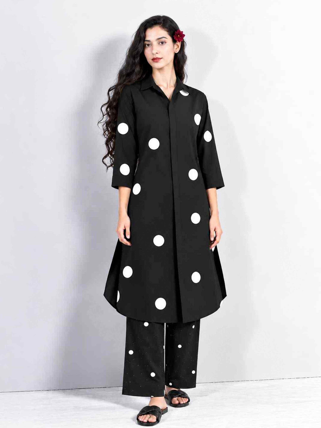 Scattered Polka Pants