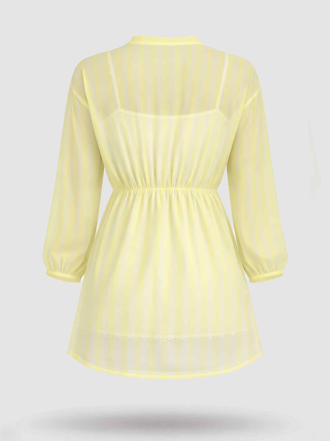 Lime Sheer Top