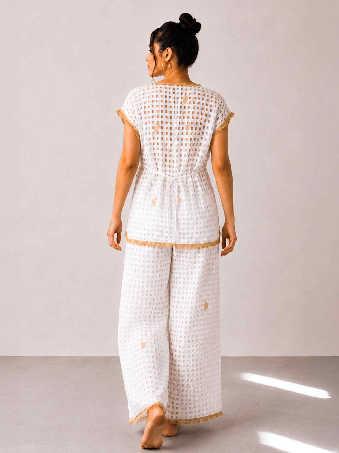 Ivory Gota Co-ord Set