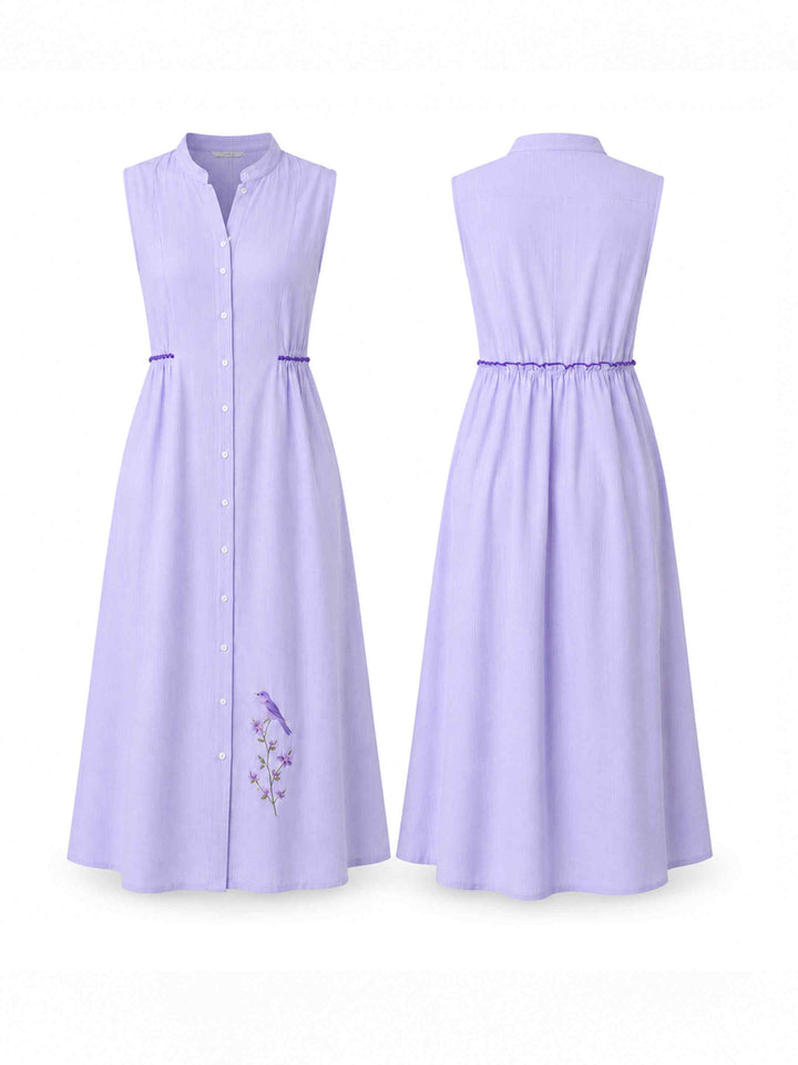 Purple Bird Dress