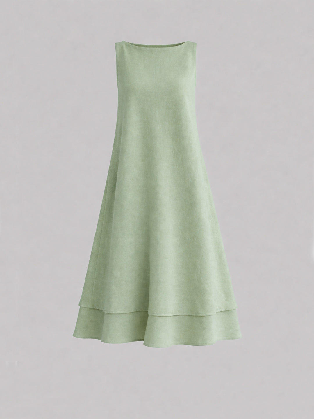 Noir Flow Dress - Green