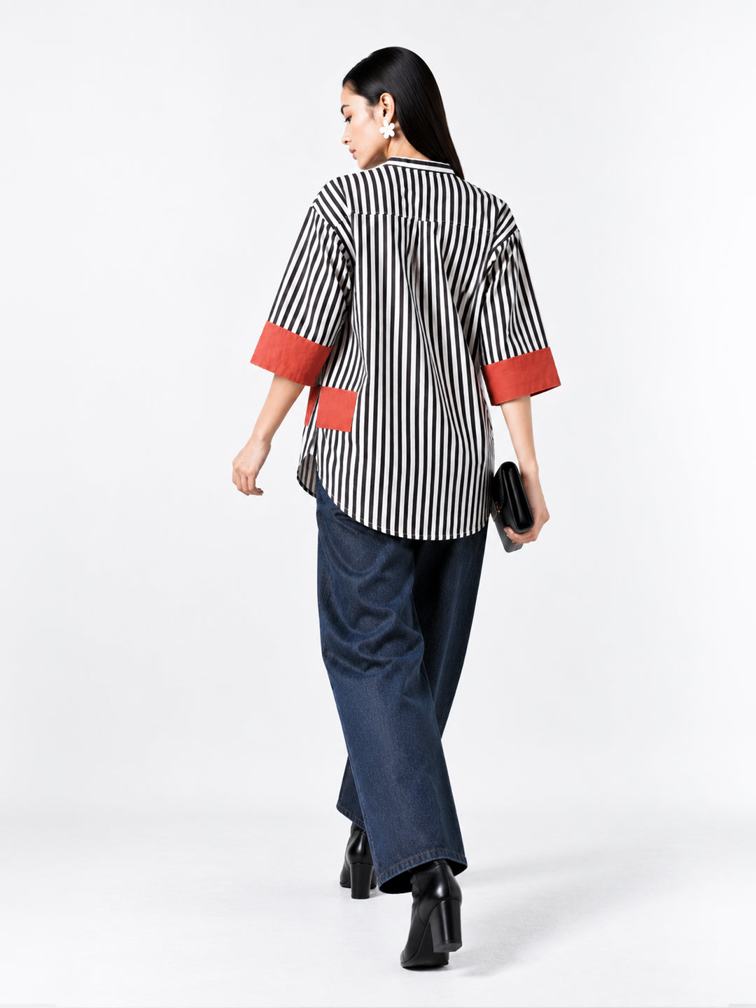 Patchwork Stripe Shirt