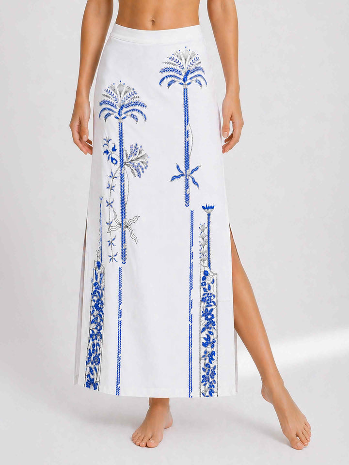 Coastal Palm Skirt